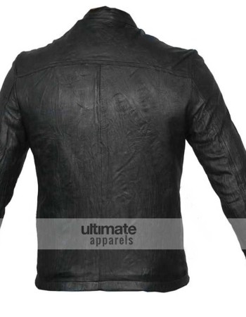 17 Again Zac Efron Oblow Black Leather Jacket