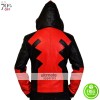 Deadpool Halloween Costume Hooded Athletic Jacket