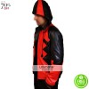 Deadpool Halloween Costume Hooded Athletic Jacket