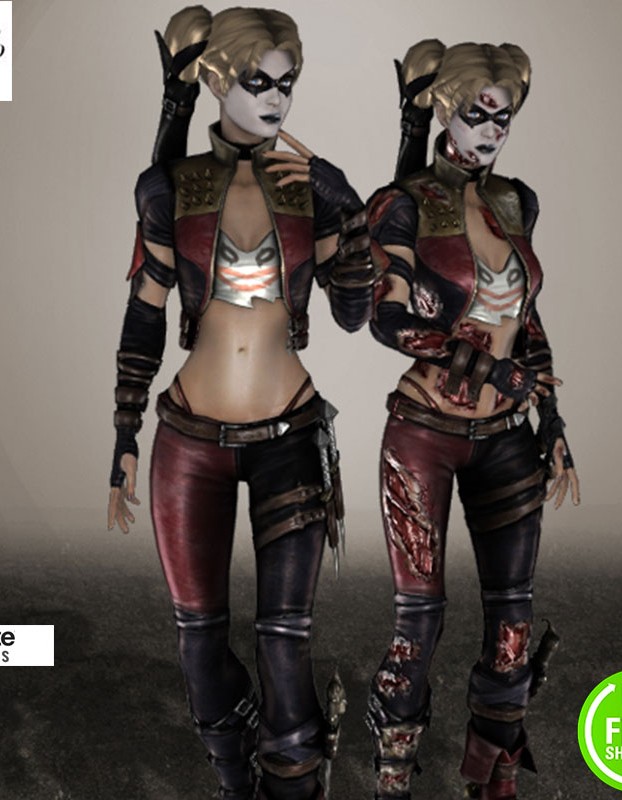 Injustice Harley Quinn Insurgency Costume Jacket