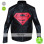 Superman 2016 Synthetic Black/Red Leather Jacket