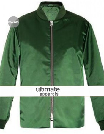 Ellie Goulding Green Bomber Jacket