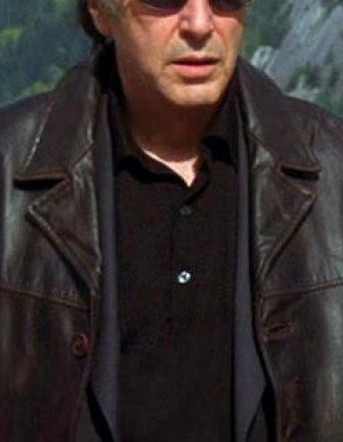 Insomnia Al Pacino (Will Dormer) Black Jacket