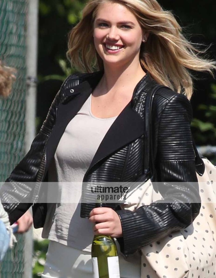 The Layover Kate Upton (Meg) Black Jacket
