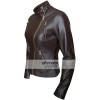 Women Brown Slim Fit UK Jacket