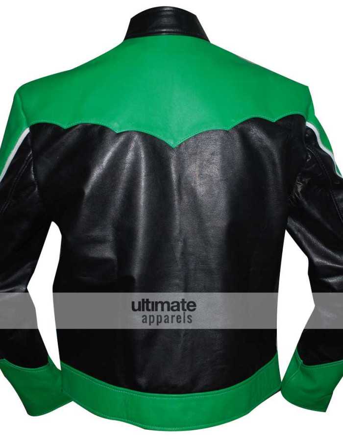 Green Lantern Ryan Reynolds Comics Motorcycle Jacket
