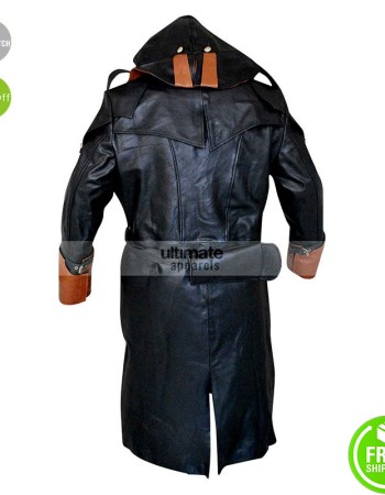 Assassins Creed Unity Arno Dorian Costume Trench Coat