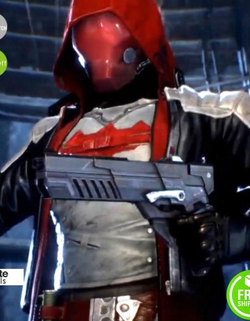Batman Arkham Knight Red Hood Leather Vest 