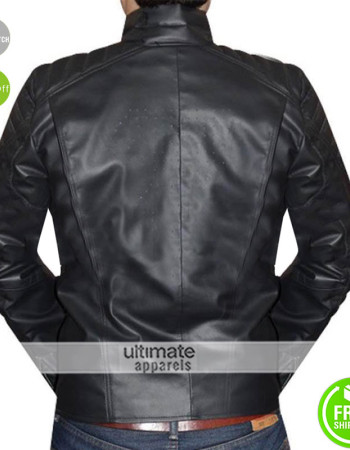 Batman Vs Superman Injustice DC Comics Black Real Leather Jacket