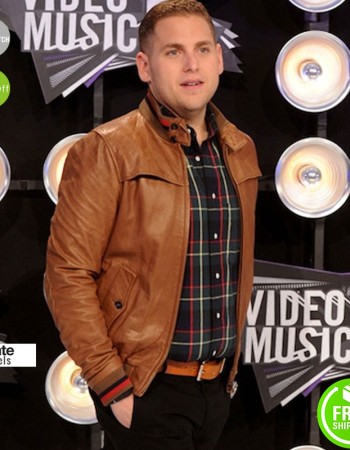 Jonah Hill Mtv Video Music Awards Brown Jacket