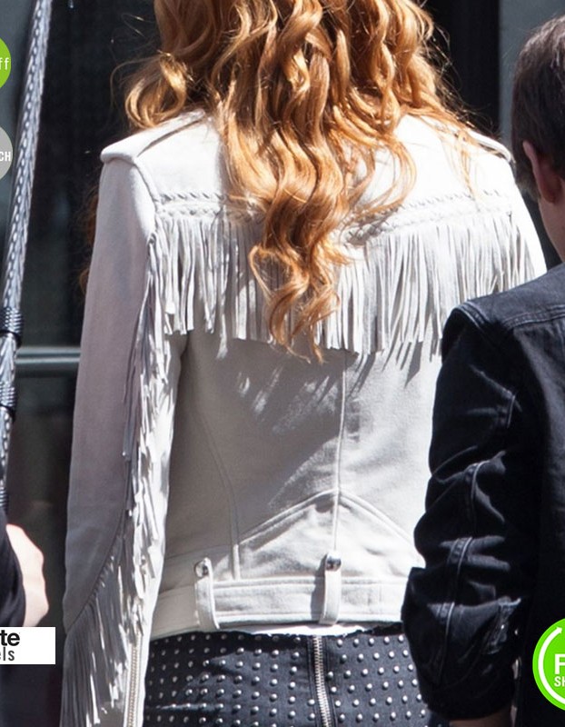 Alvin And The Chipmunks Road Chip Bella Thorne Fringe Jacket