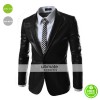 Autum Winter Formal Jacqueta De Couro Masculina Blazer