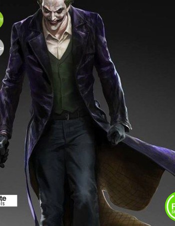 Batman Arkham Knight Origins Joker Cosplay Costume