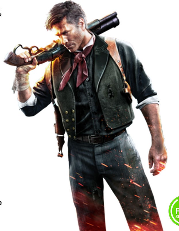 Booker Dewitt Bioshock Infinite Costume Jacket