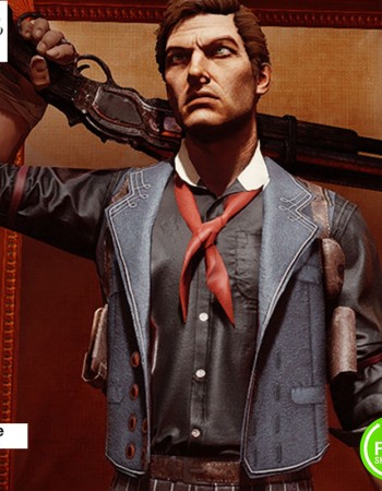 Booker Dewitt Bioshock Infinite Costume Jacket 