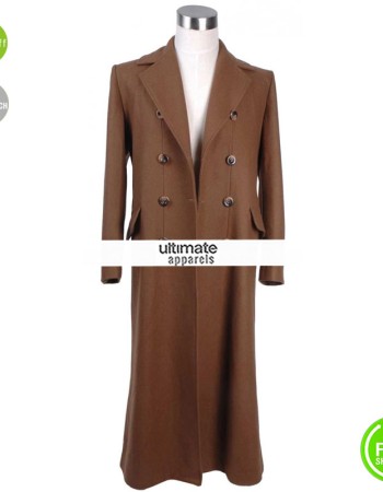 Doctor Who David Tennant (The Doctor) Brown Trench Coat