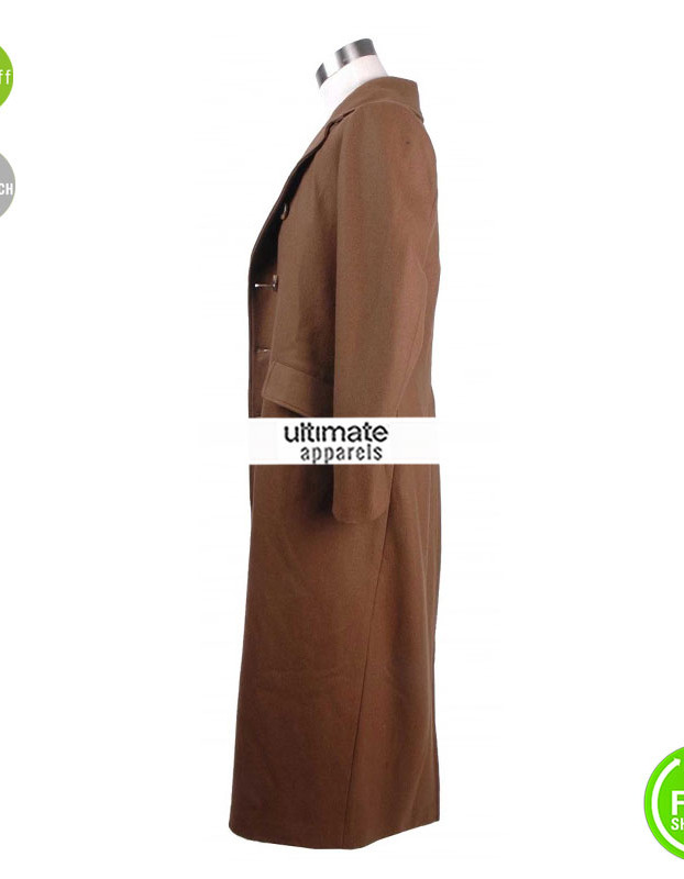 Doctor Who David Tennant (The Doctor) Brown Trench Coat