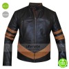 Halloween Logan Hugh Jackman Wolverine Leather Jacket