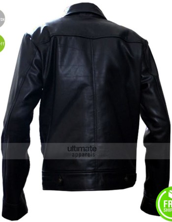 Looper Movie Joseph Gordon Levitt (Joe) Black Jacket