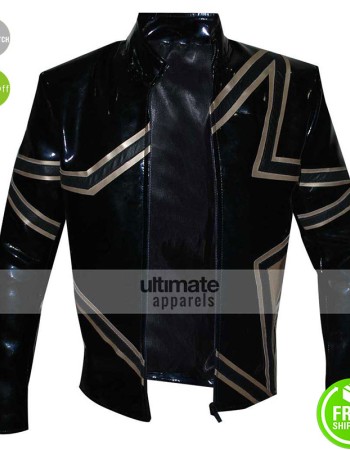 Stardust WWE Black Costume Men Jacket 