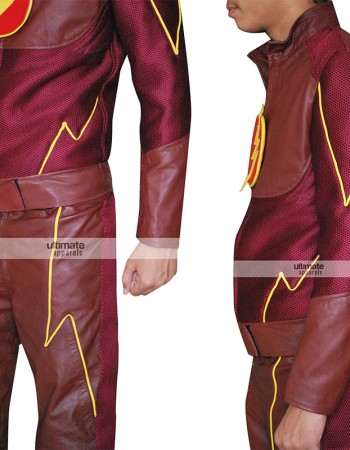 The Flash Grant Gustin (Barry Allen) Leather Jacket