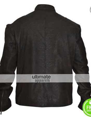 Captain America Civil War Chris Evans Brown Jacket