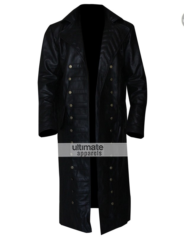 Once Upon A Time Captain Hook Trench Coat Costume