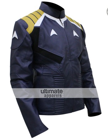 Star Trek Beyond Chris Pine Blue Costume Jacket