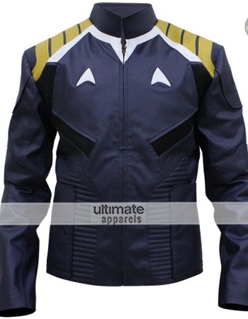 Star Trek Beyond Chris Pine Blue Costume Jacket