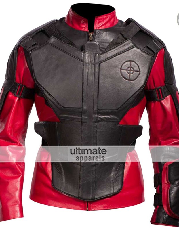 Suicide Squad Will Smith Deadshot Armor Costume Jacket