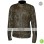 Distressed Wax Men's Vintage Cafe Racer Biker Jacket
