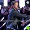 Edge WWE FastLane Quilted Black Leather Jacket