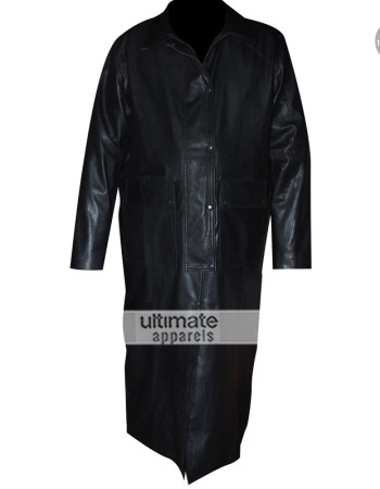 Sting Returns 2015 WWE Long Black Leather Coat