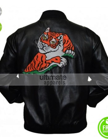 Rocky 2 Rocky Balboa Tiger Bomber Black Jacket