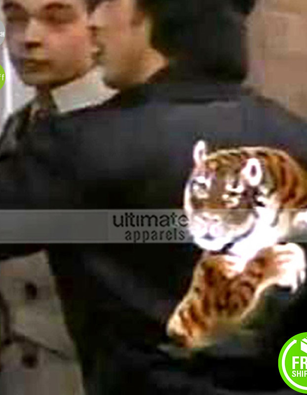 Rocky 2 Rocky Balboa Tiger Bomber Black Jacket