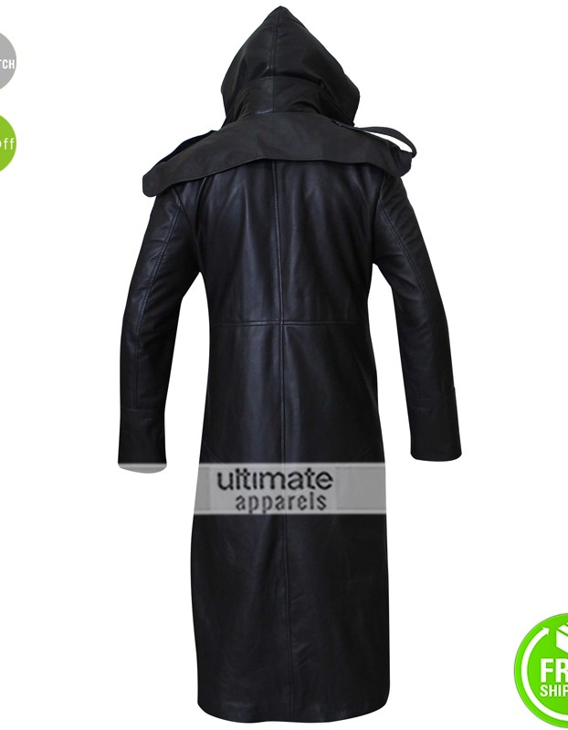 Syndicate Jacob Frye Cosplay Black Leather Jacket