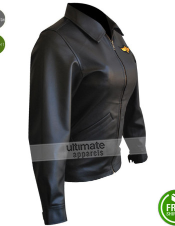 Top Gun Kelly McGillis Bomber Aviator Jacket