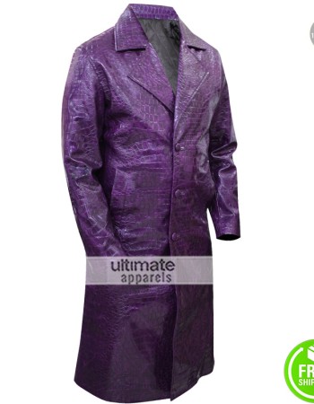 Jared Leto Suicide Squad Crocodile Joker Coat