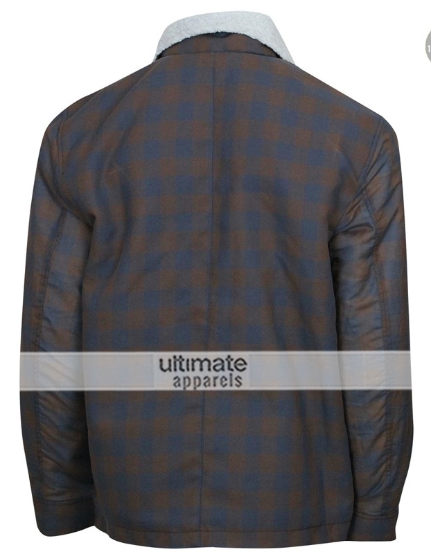 Ryan Gosling Nice Guys Set Los Angeles Shearling Jacket