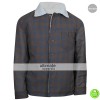 Ryan Gosling Nice Guys Set Los Angeles Shearling Jacket