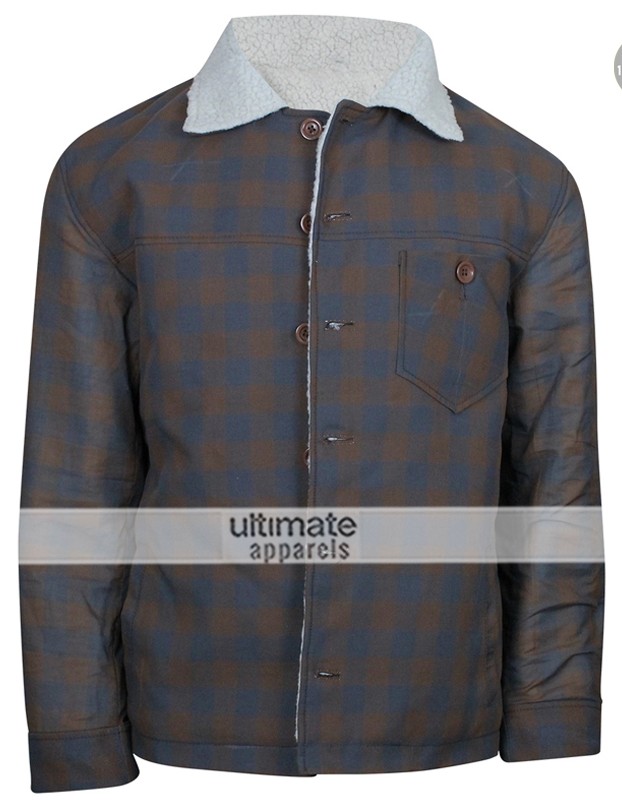 Ryan Gosling Nice Guys Set Los Angeles Shearling Jacket