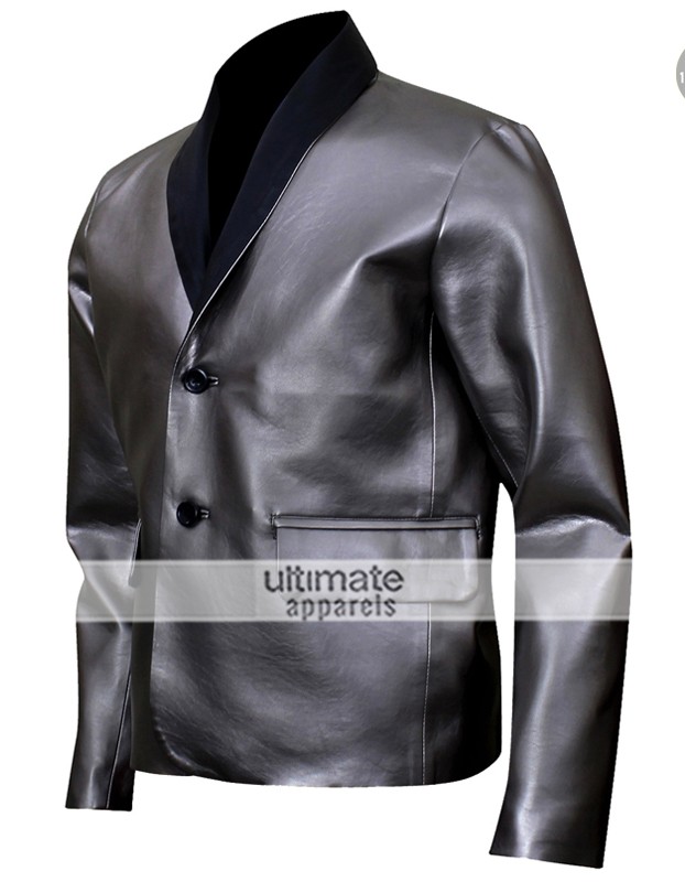 Suicide Squad Jared Leto Joker Silver Blazer Jacket