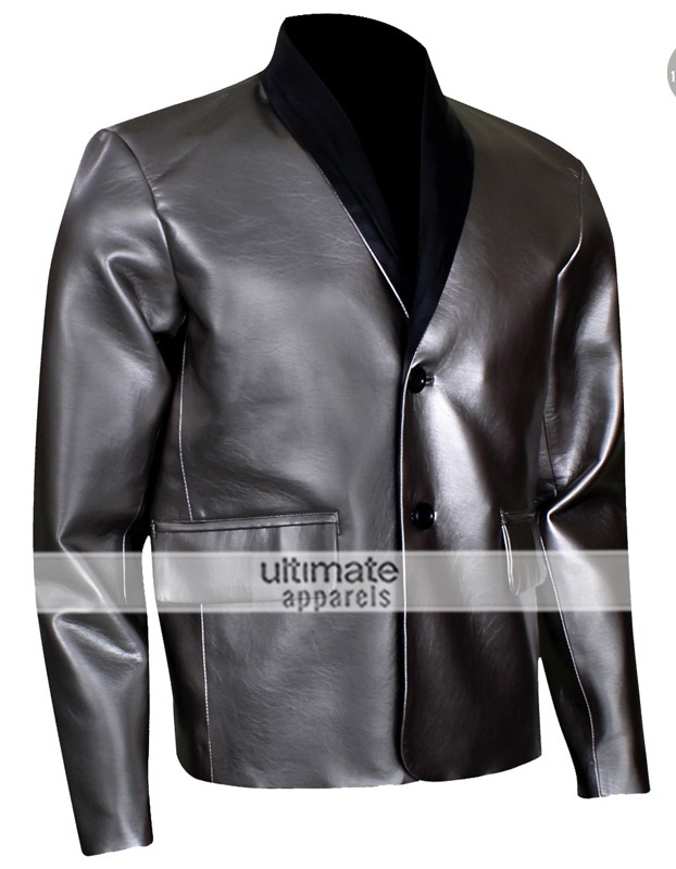Suicide Squad Jared Leto Joker Silver Blazer Jacket