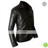 Elvis Presley The King Black Leather Jacket