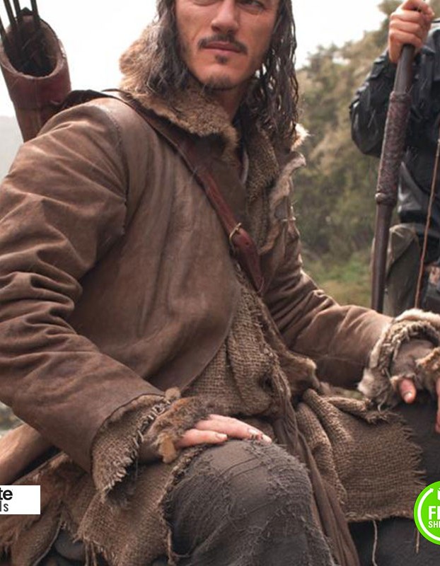 The Hobbit Luke Evans Bard The Bowman Costume Coat
