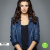 Intelligence Meghan Ory (Riley O'Neil) Blue Jacket