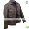 Mortal Kombat X Jason Voorhees Distressed Leather Jacket
