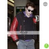 Robert Pattinson MTV Bomber Letterman Jacket