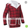 Deadpool Ryan Reynolds Wade Wilson Red Shearling Jacket