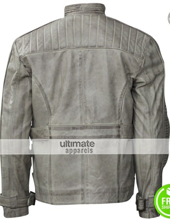 Star Wars The Force Awakens John Boyega Distressed Leather Jacket
